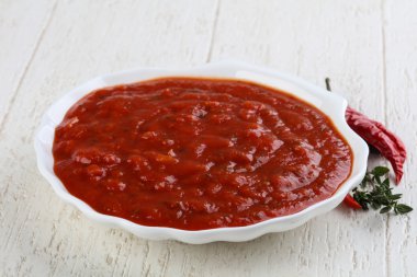 Bolognese sos yemek pişirmek için hazır 