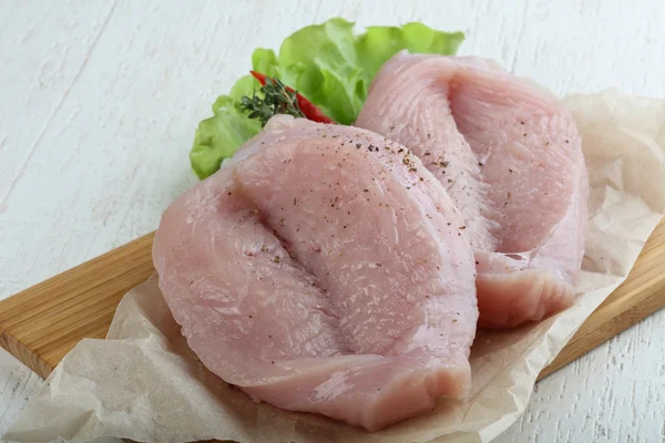 çiğ hindi göğsü