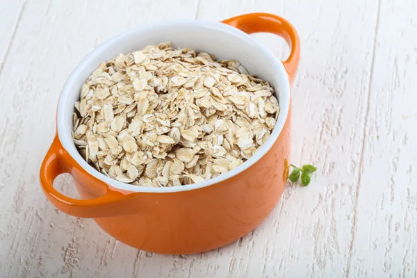 Yulaf kase yakın çekim