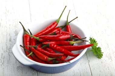 Kırmızı acı biber.