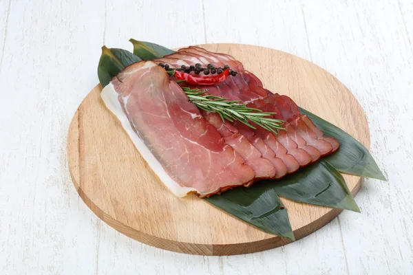 Jamon biberiye dalı ile 