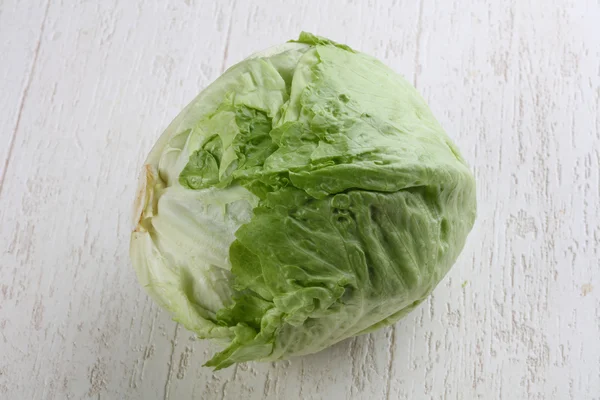 Fresh ripe Iceberg lettuce — Stock Photo, Image