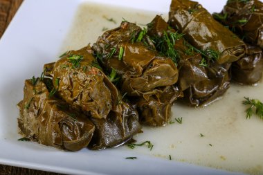 yaprak dolması et