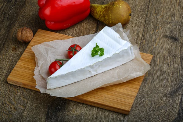 Brie cheese triangle — Stock Photo, Image