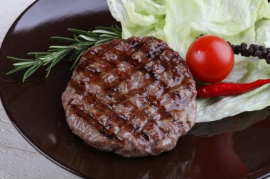 Izgara burger pirzola