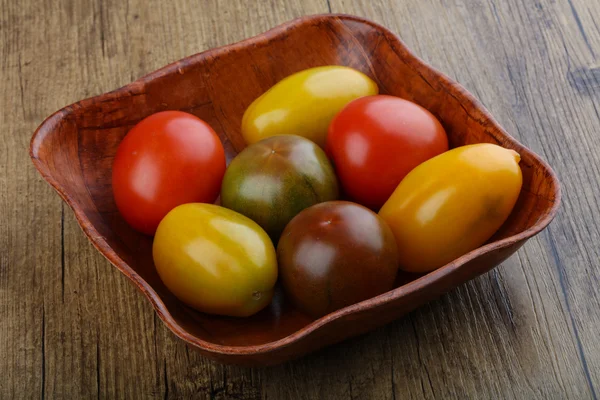 Mistura de tomate fresco maduro — Fotografia de Stock