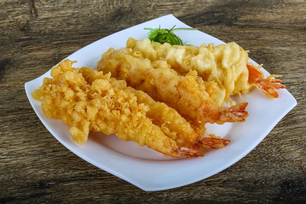 Gambas asiáticas tempura —  Fotos de Stock