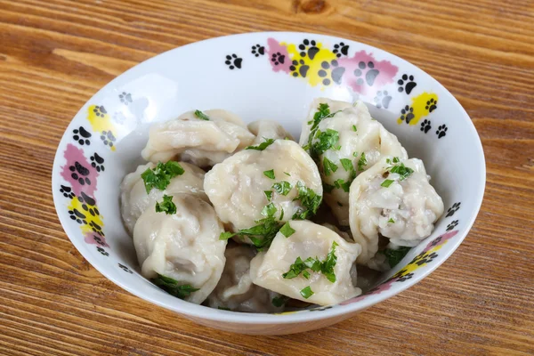 Caldo russo gnocchi — Foto Stock