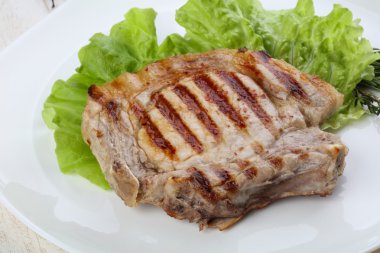 ızgara domuz biftek