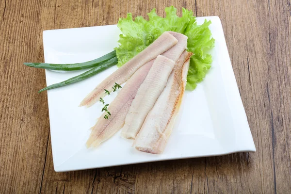 Eel fillet smoked — Stock Photo, Image