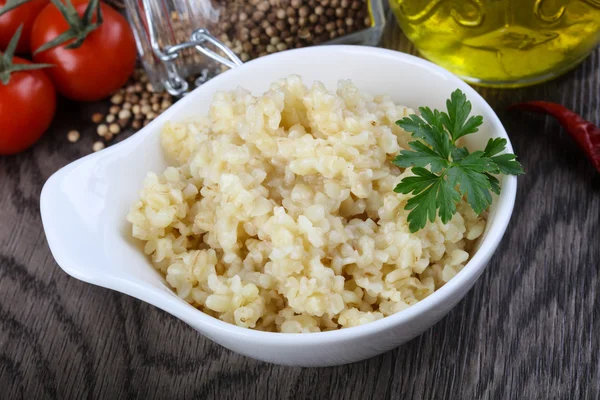 Maydanoz ile geleneksel Bulgur