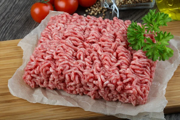 Carne macinata di manzo — Foto Stock