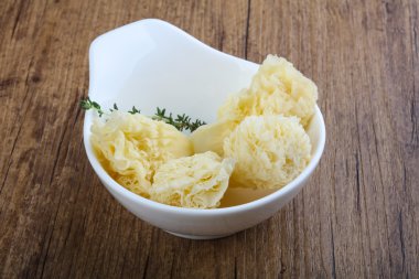Lezzetli peynir Tete de Moin