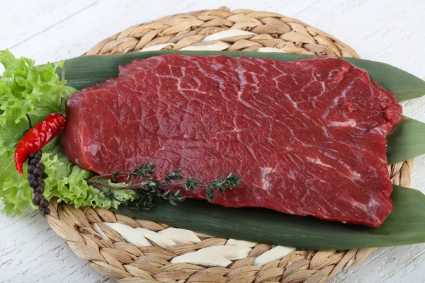 Steak Daging Sapi mentah — Stok Foto