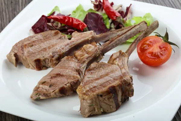 Lamb Frenched Rack — Zdjęcie stockowe