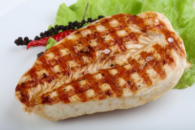 Kızarmış hindi göğsü