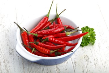 Kırmızı acı biber.