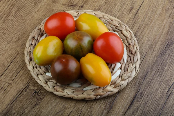 Mistura de tomate fresco maduro — Fotografia de Stock