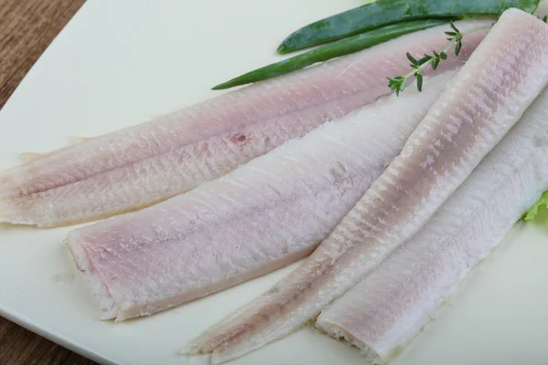 Eel fillet smoked — Stock Photo, Image