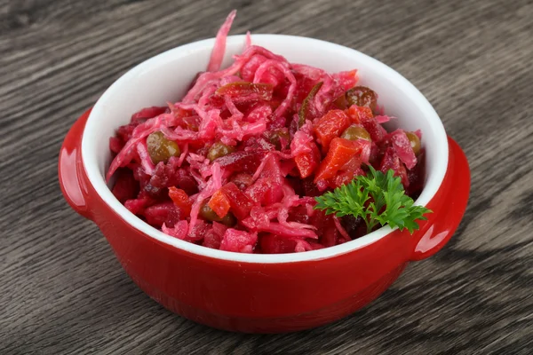 Viniagrette russian salad — Stock Photo, Image