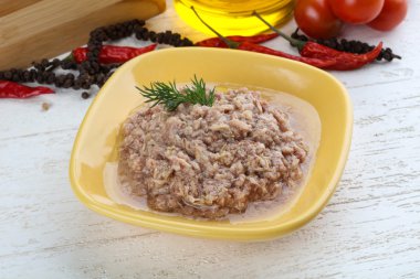 Konserve ton balığı et