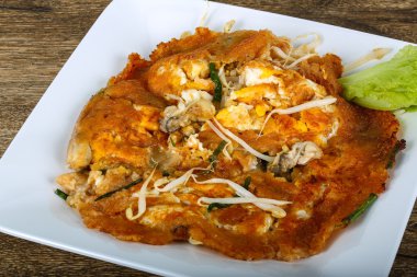 İstiridye ile Asya omlet