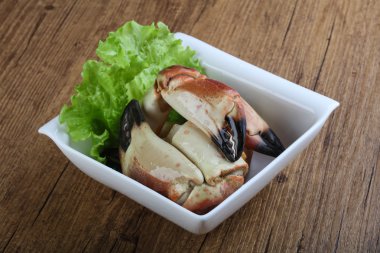 Taze deniz ürünleri Yengeç pençeleri