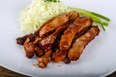 Lezzetli Teriyaki tavuk