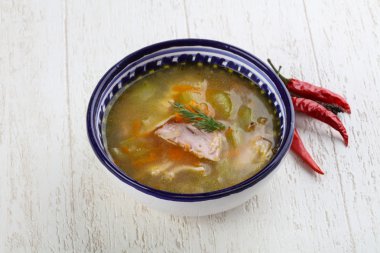 Diyet tavuk çorbası