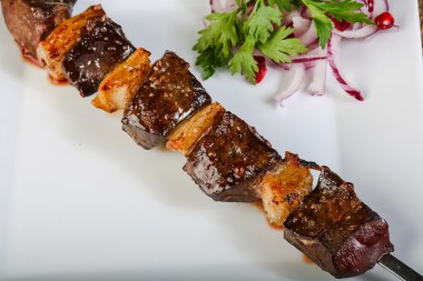 Lezzetli kuzu Barbekü