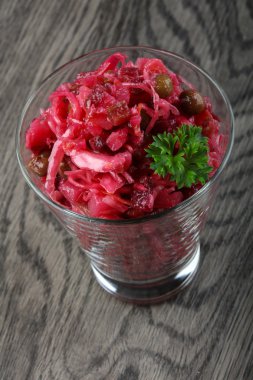 Viniagrette Rus salatası