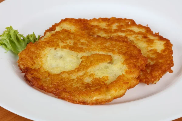 Traditional Potato pancakes — Stock Photo, Image