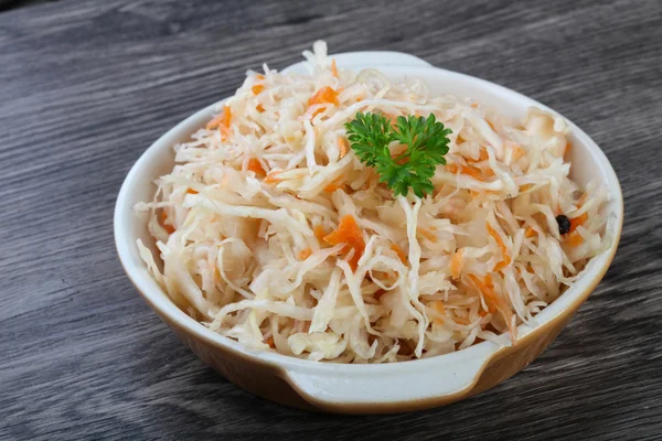 Mayalanmış lahana lahana turşusu