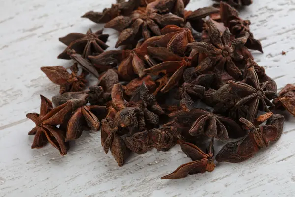 Star-anise seeds heap — Stock Photo, Image