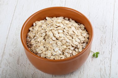 Yulaf yemek pişirmek için hazır