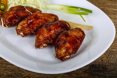 Teriyaki tavuk kanadı