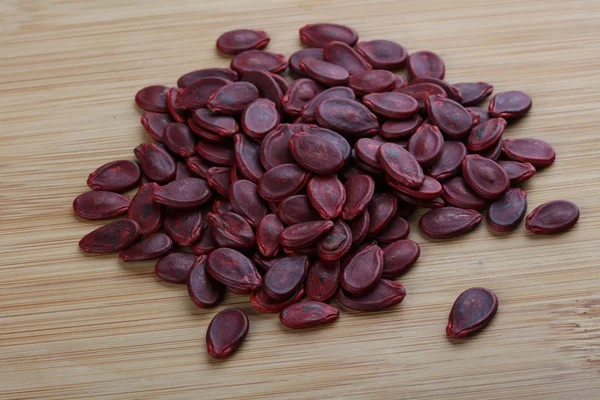 Red pumpkin seeds