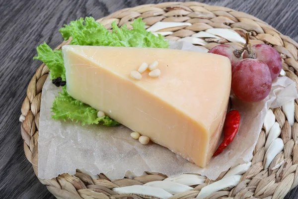 Delicious Parmesan cheese — Stock Photo, Image