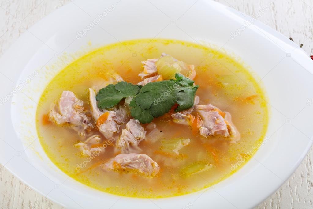 Dieta de pollo sopa