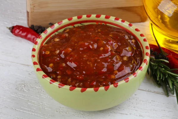 Zoetzure saus — Stockfoto