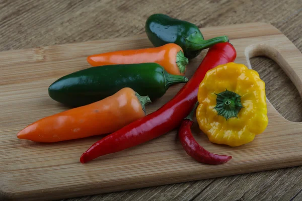 Fresh ripe Pepper mix — Stock Photo, Image