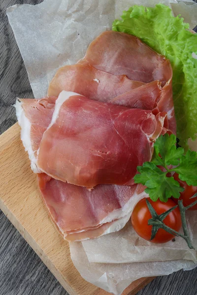 Νόστιμη ισπανική Jamon — Φωτογραφία Αρχείου