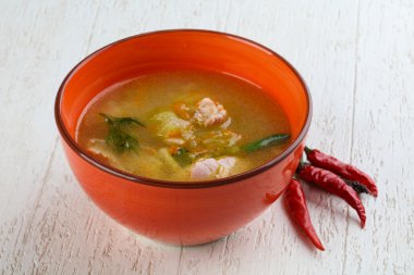 Diyet tavuk çorbası