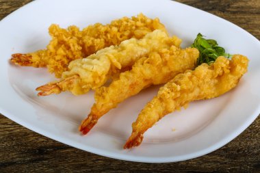 Asya karides tempura