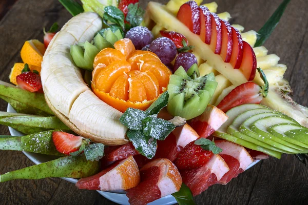 Ensalada de frutas frescas — Foto de Stock