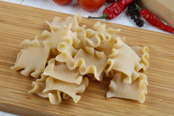 Tatarian macaroni - beshbarmak — Stock Photo, Image