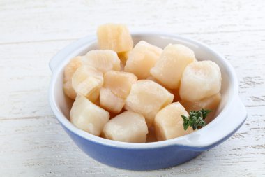 Ham tarak yemek pişirmek için hazır