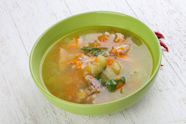 Diyet tavuk çorbası