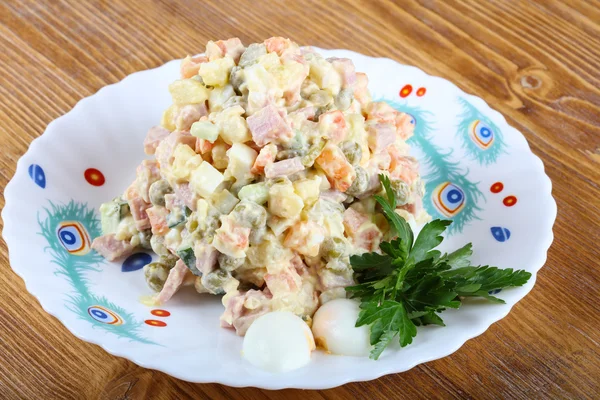 Famosa salada russa — Fotografia de Stock