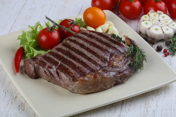 Gegrilltes Ribeye Steak — Stockfoto